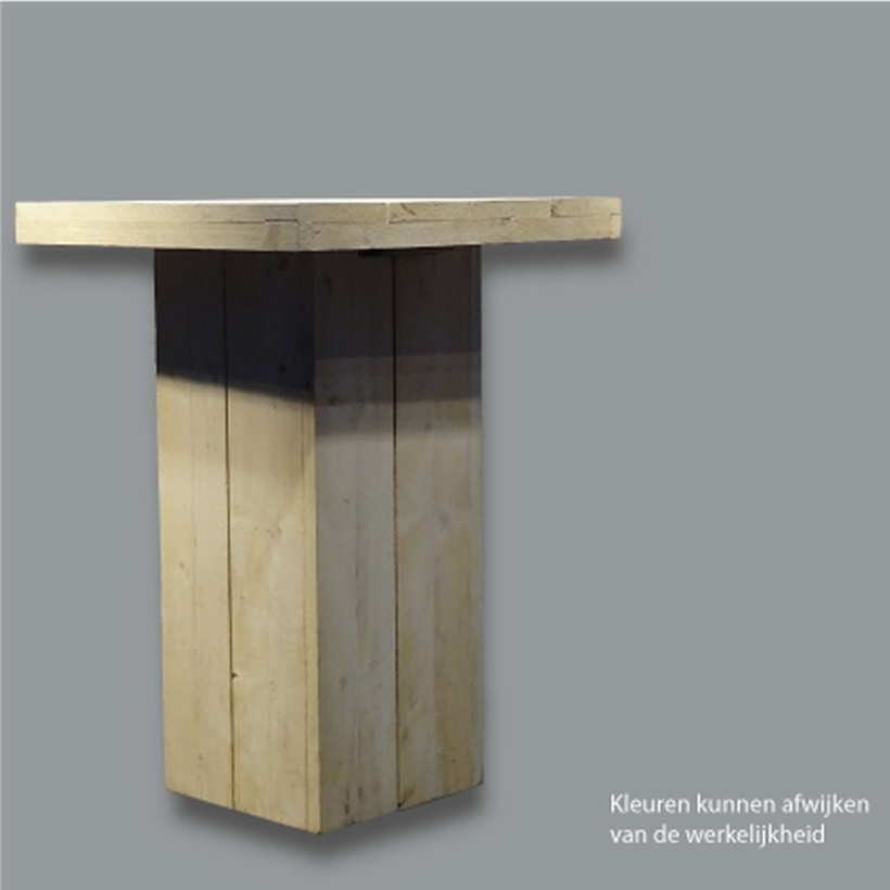 Steigerhouten statafel